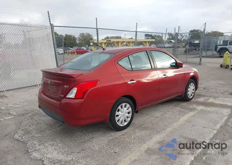 2016 Nissan Versa 1.6 S/1.6 S+/1.6 Sl/1.6 Sv z USA, uszkodzony, nr VIN 3N1CN7AP5GL872824
